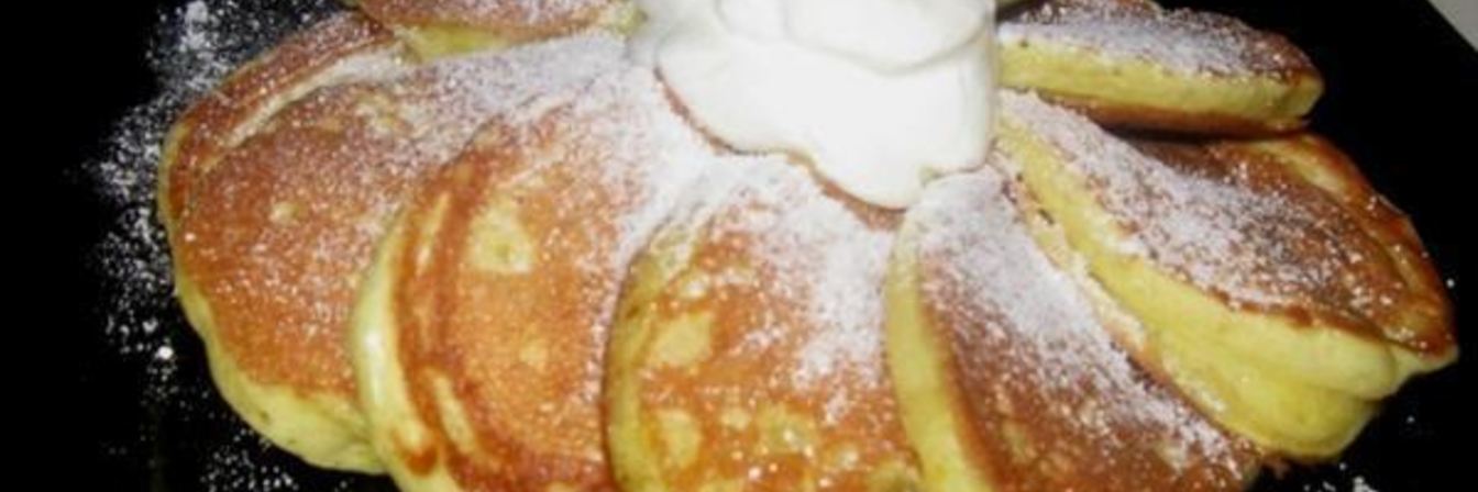 Оладьи лимонные