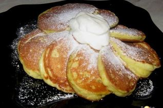 Оладьи лимонные