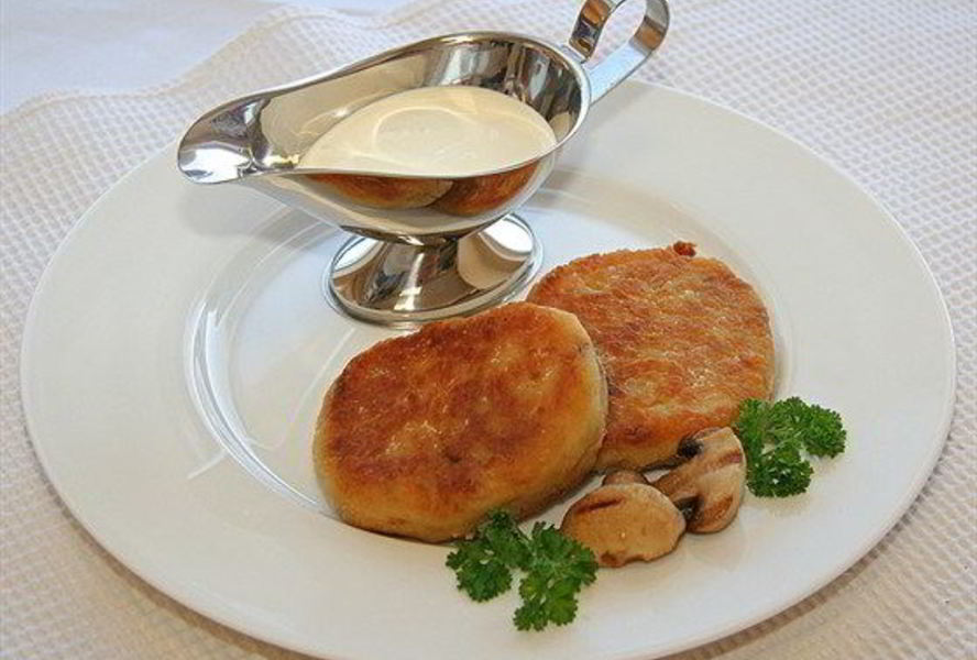 Оладьи морковные на кефире