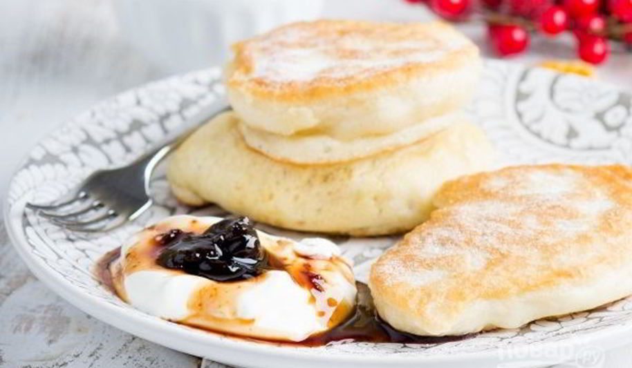 Рецепт оладьи на дрожжах на молоке