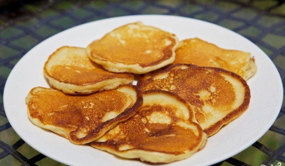 Рецепт оладьи на молоке