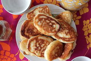 Оладьи на прокисшем молоке