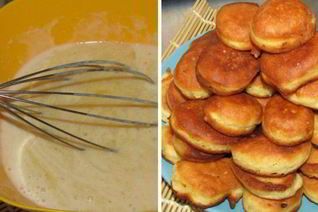 Оладьи на ряженке