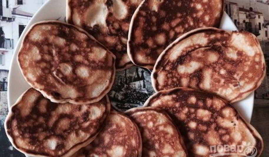 Рецепт оладьи на сливках