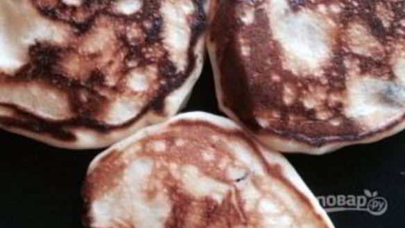 ШАГ 5. оладьи на сливках