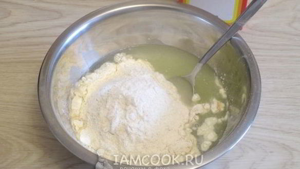 ШАГ 6. оладьи на сыворотке