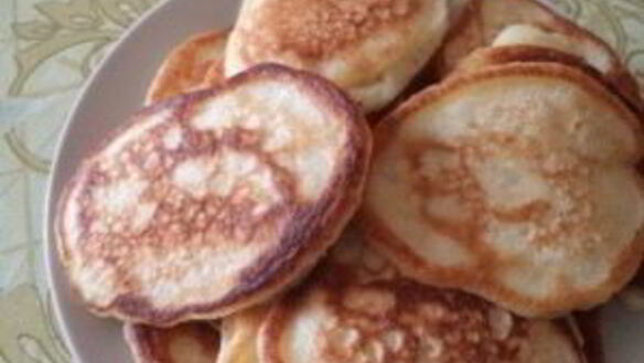 ШАГ 6. оладьи на воде с дрожжами