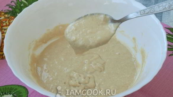 ШАГ 10. оладьи с бананом на кефире