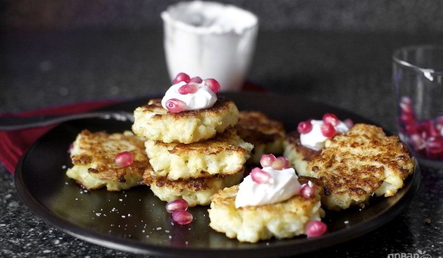 Рецепт оладьи с капустой