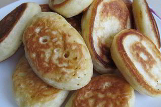 Оладьи с кукурузной мукой