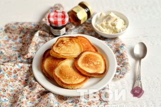 Оладьи с манкой