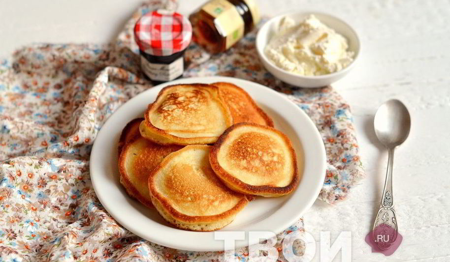 Рецепт оладьи с манкой