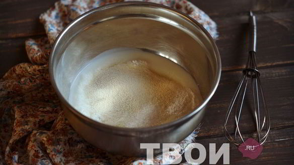 ШАГ 3. оладьи с манкой