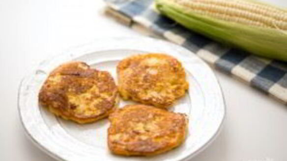 ШАГ 4. оладьи с разрыхлителем