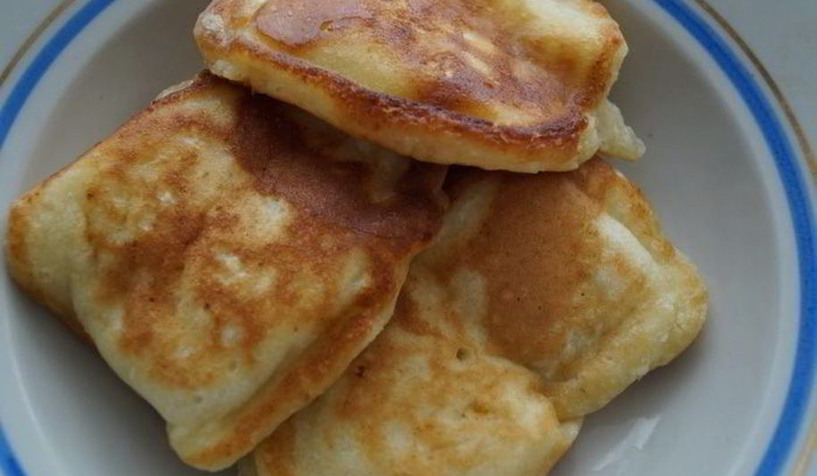 Рецепт оладьи с яблоками