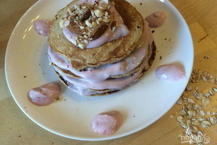 Овсяные оладьи на ряженке