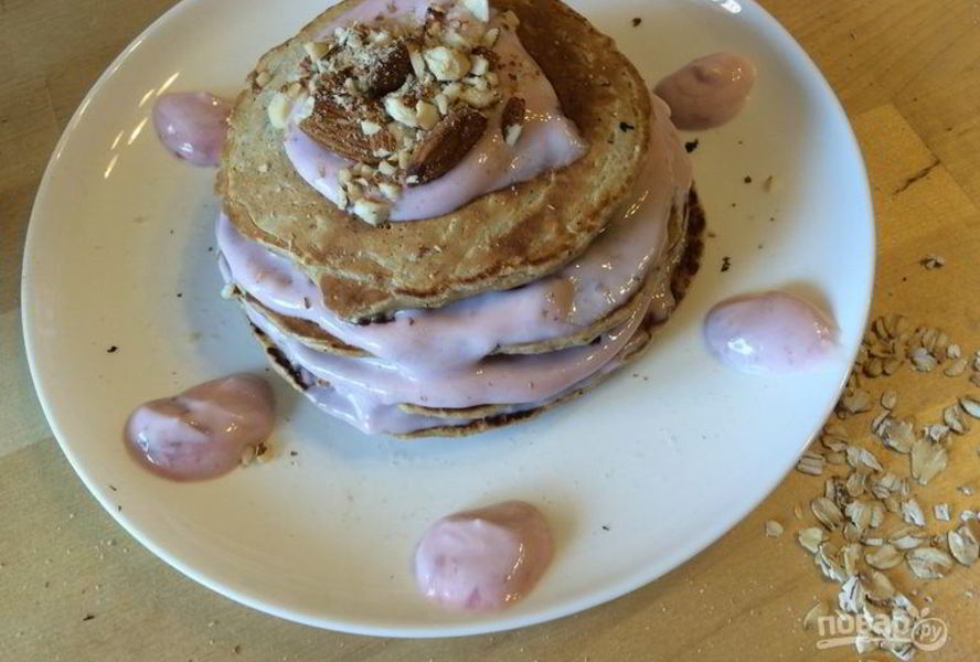 Овсяные оладьи на ряженке