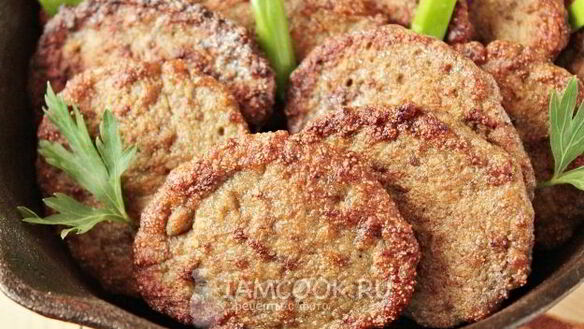 ШАГ 10. печеночные оладьи с манкой