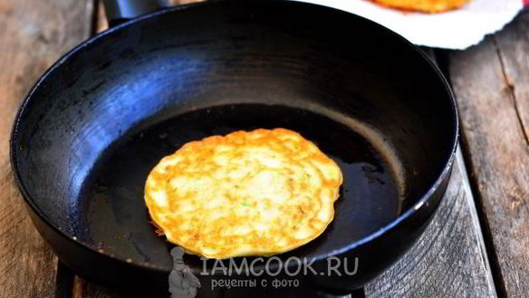 ШАГ 6. постные оладьи из кабачков