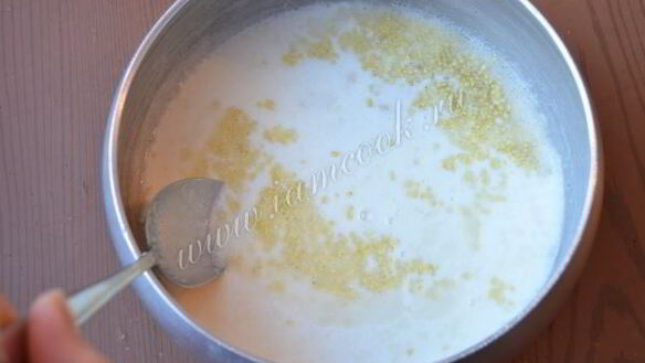 ШАГ 5. пшенные оладьи с творогом