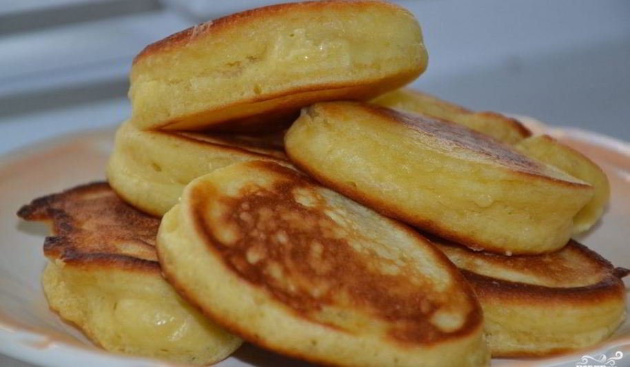 Рецепт пышные оладьи на дрожжах