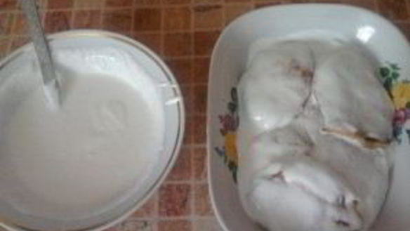 ШАГ 4. пышные оладьи на кислом молоке