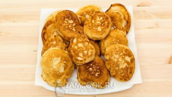 ШАГ 11. пышные оладьи на теплом кефире