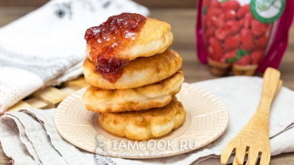 ШАГ 12. пышные оладьи на теплом кефире