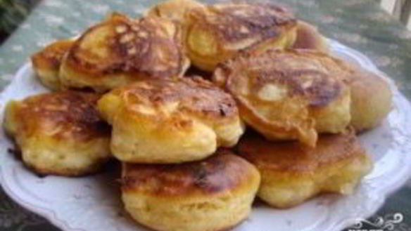 ШАГ 5. пышные оладьи с яблоками