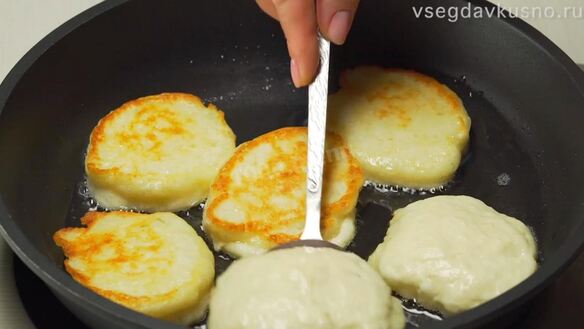 ШАГ 6. сладкие оладьи на молоке и сухих дрожжах