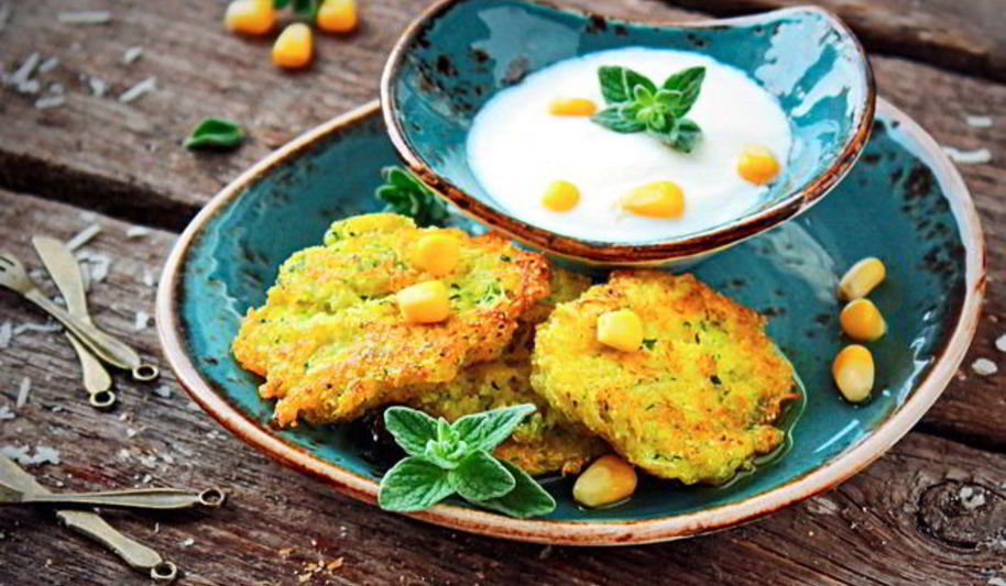 Рецепт сырные оладьи из цуккини