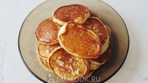 ШАГ 9. творожные оладьи на молоке