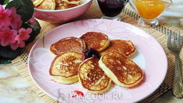 ШАГ 10. творожные оладьи на молоке