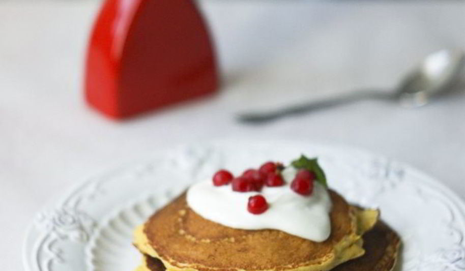 Рецепт тыквенные оладьи на кефире и овсяной муке