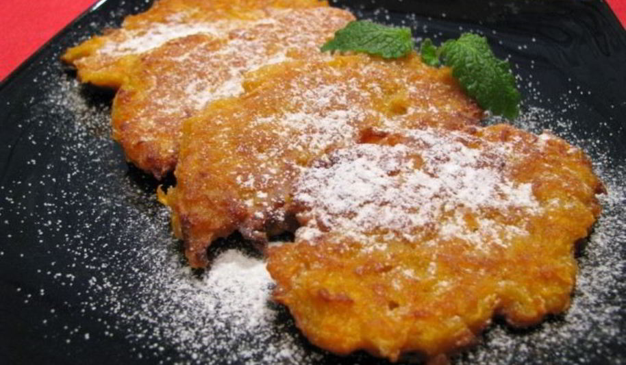 Рецепт яблочно-морковные оладьи