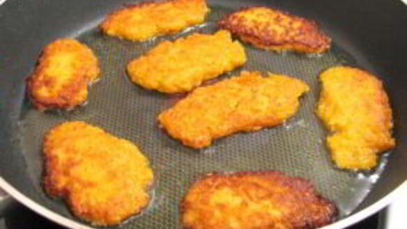 ШАГ 8. яблочно-морковные оладьи