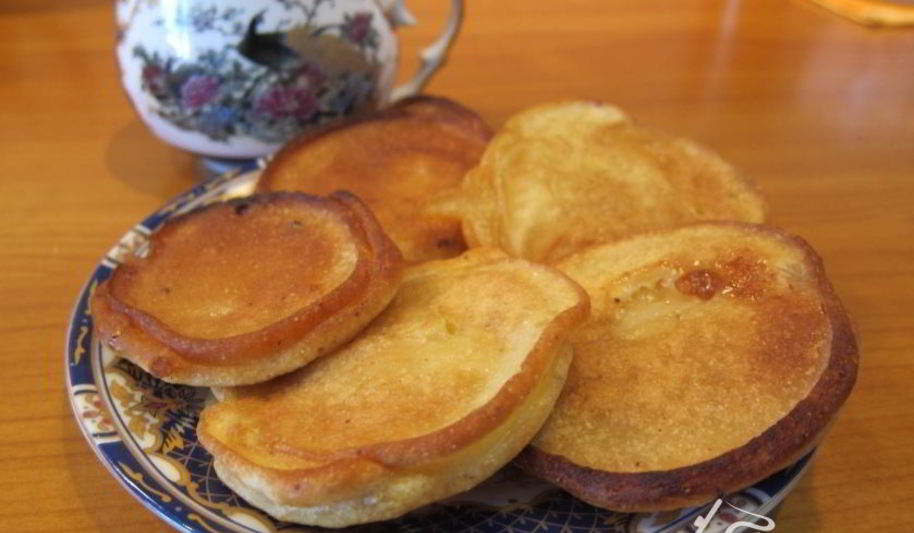 Рецепт яблочные оладушки