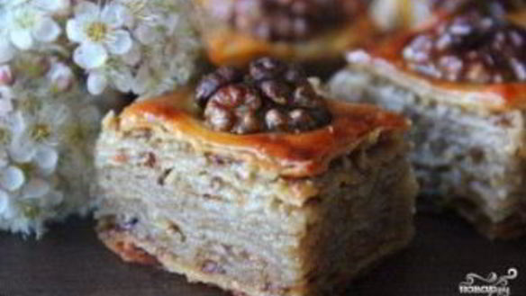 ШАГ 14. пахлава медовая