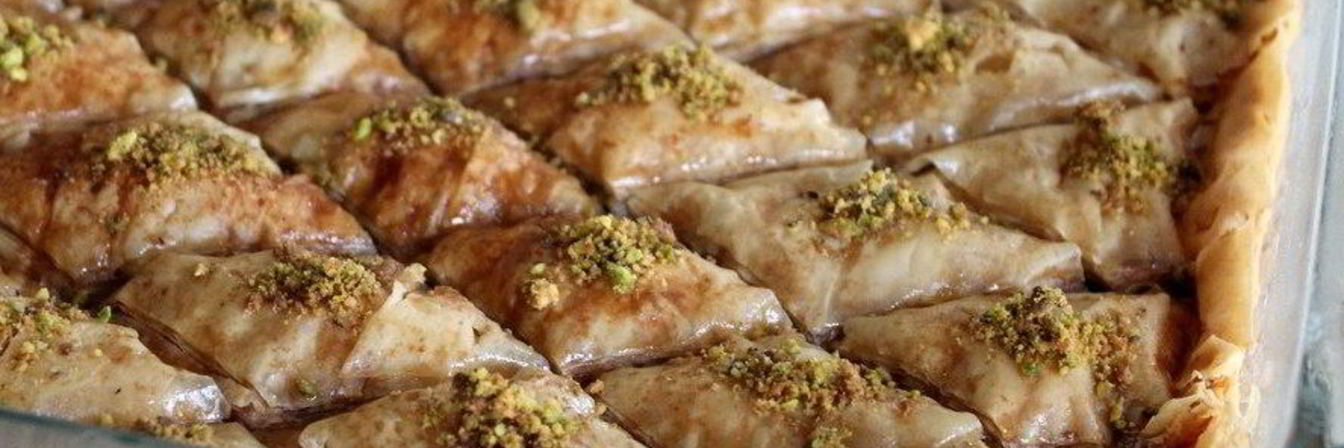 Пахлава с фисташками