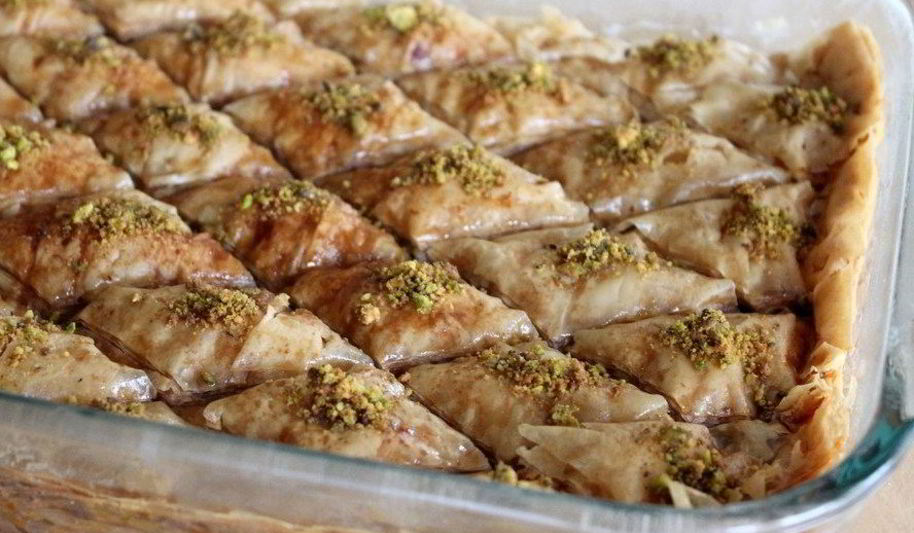 Рецепт пахлава с фисташками