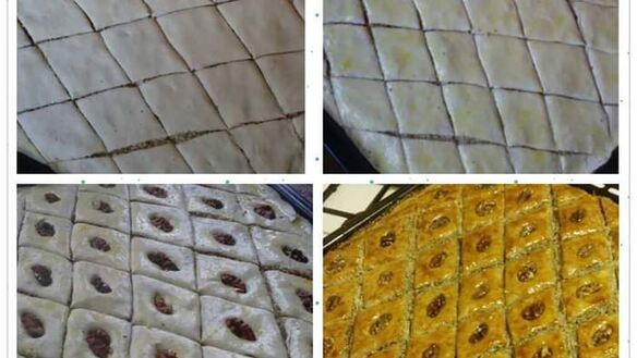 ШАГ 4. пахлава с грецкими орехами и медом