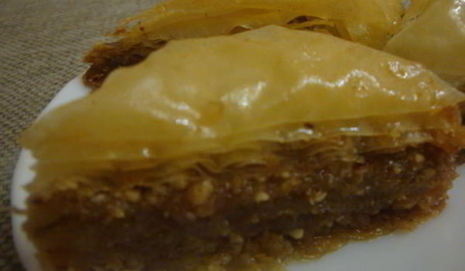 Рецепт пахлава с медом и лимонным соком