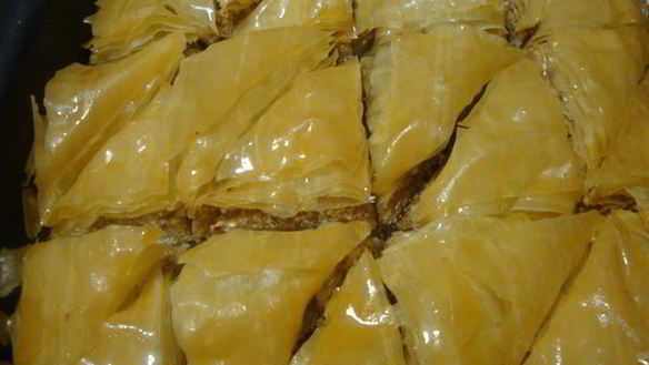 ШАГ 5. пахлава с медом и лимонным соком