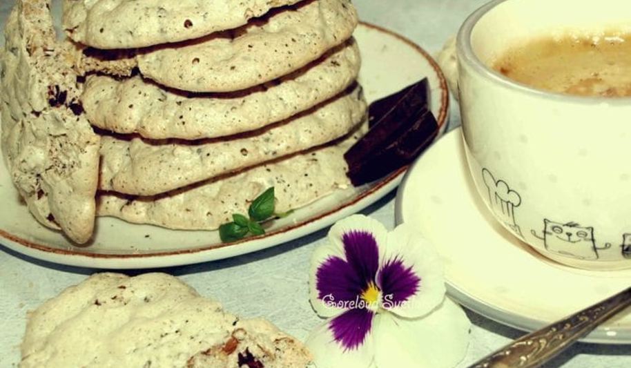 Рецепт белковое печенье с орехами и шоколадом