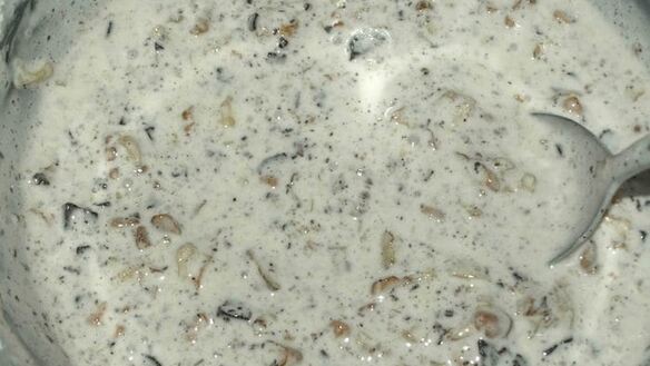 ШАГ 4. белковое печенье с орехами и шоколадом