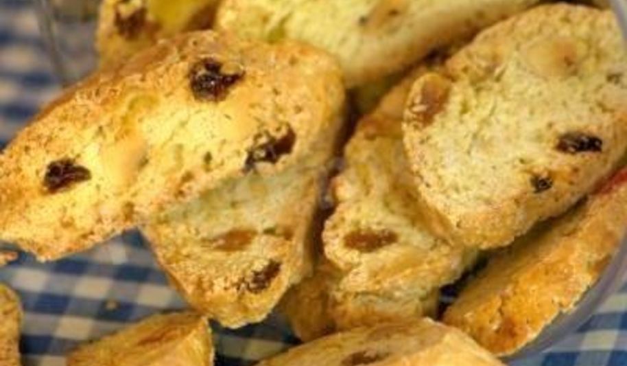 Рецепт бискотти печенье с миндалем и цукатами
