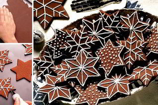 Новогоднее печенье