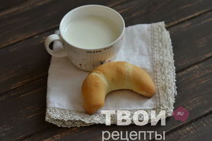 Дрожжевые рогалики