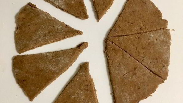 ШАГ 10. дважды малиновое печенье с персиком