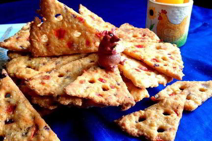 Французские крекеры с моими добавками